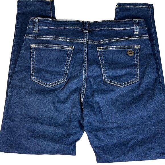 Michael Kors Women's Izzy Skinny Jeans Slim Fit Denim Stretch Blue Size 10 - Picture 3 of 8